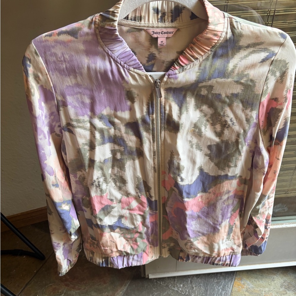 Juicy Couture Women's Pastel Bomber Jacket